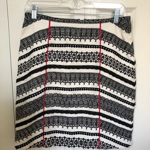 Anthropologie festive skirt